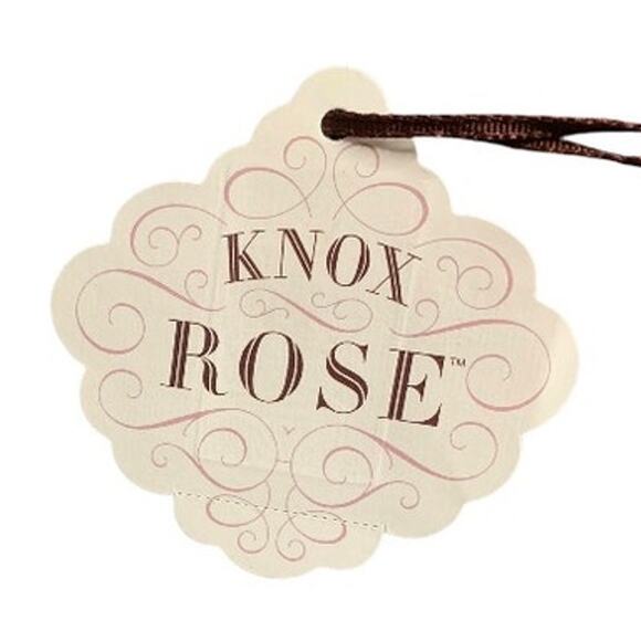 Knox Rose Women's XXL Top Cold Shoulder Floral Multicolor Print Elastic Cuff NEW - Picture 6 of 10